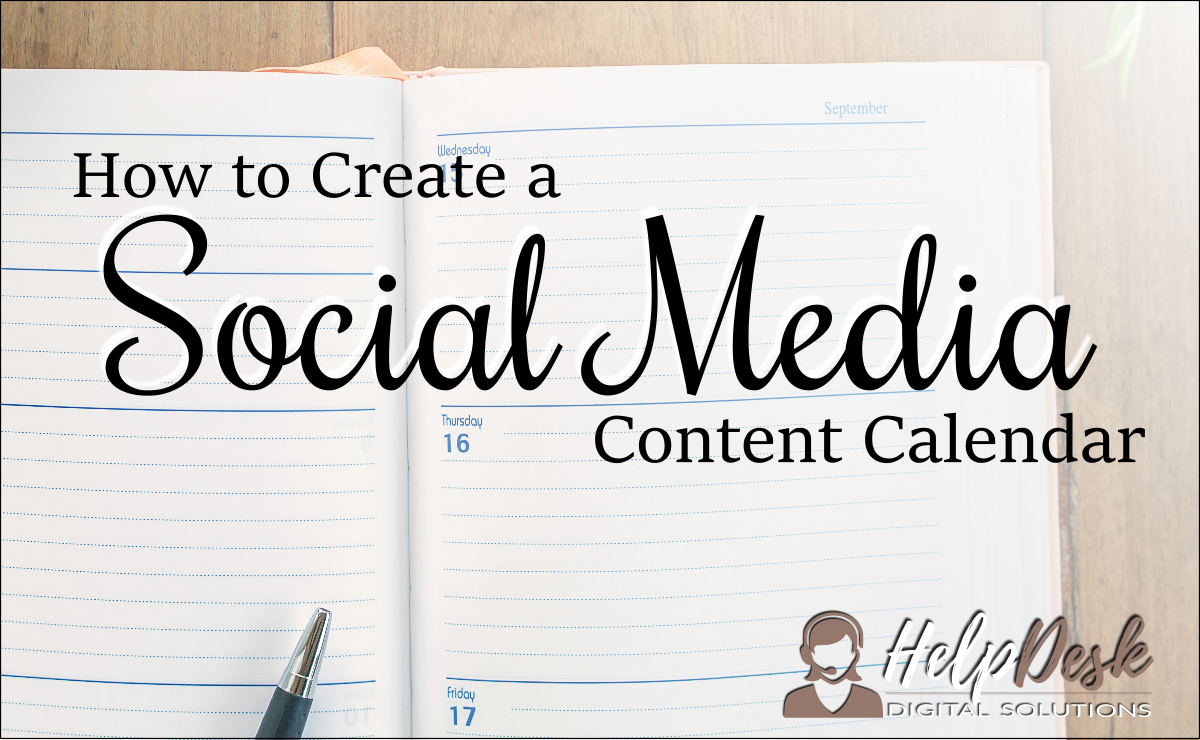 How to Create a Social Media Content Calendar